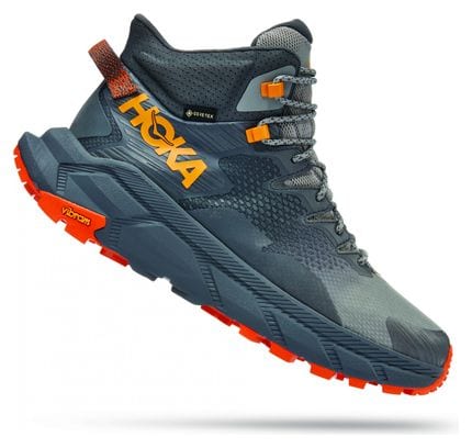 Hoka One One Trail Code GTX Outdoor Shoes Grey Orange