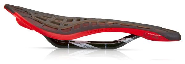 Selle Tioga Spyder Twin Tail 2 Carbon Rouge