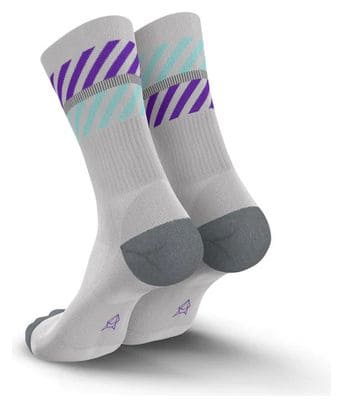 Incylence Merino Light Lanes Socks Grey/Violet