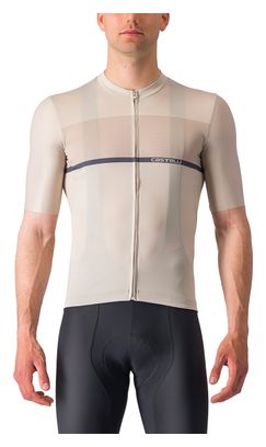 Castelli Tradizione Beige Jersey met korte mouwen