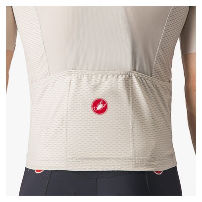 Castelli Tradizione Beige Jersey met korte mouwen