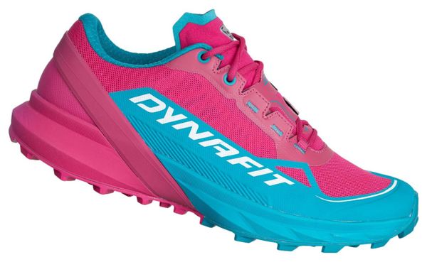 Dynafit Ultra 50 Trailrunning-Schuhe Pink / Blau Damen