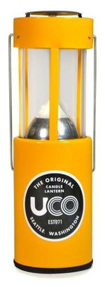 ORIGINAL LANTERN Lanterne camping + bougie - Jaune - Uco