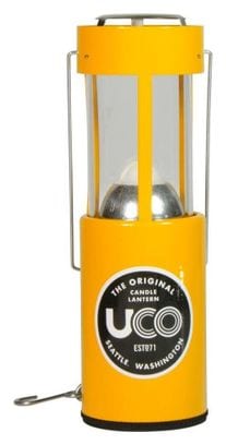 ORIGINAL LANTERN Lanterne camping + bougie - Jaune - Uco