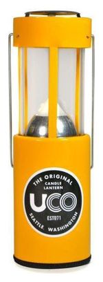 ORIGINAL LANTERN Lanterne camping + bougie - Jaune - Uco