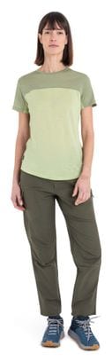 Camiseta de mujer Icebreaker <p><strong> Merino 125 Cool-Lite Sphere III</strong> Colour Block</p>Verde