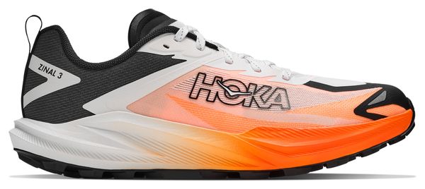 Scarpe da trail Hoka Zinal 3 Bianco/Arancione da uomo