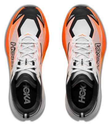 Scarpe da trail Hoka Zinal 3 Bianco/Arancione da uomo