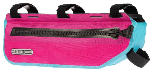 Ortlieb Frame Pack Toptube Rahmentasche | 3 l | Blau/Rosa