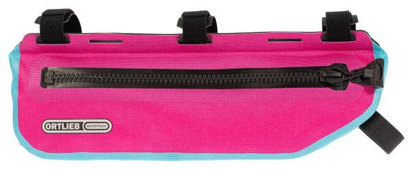 Ortlieb Frame Pack Toptube Rahmentasche | 3 l | Blau/Rosa