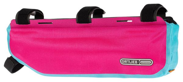 Ortlieb Frame Pack Toptube Rahmentasche | 3 l | Blau/Rosa