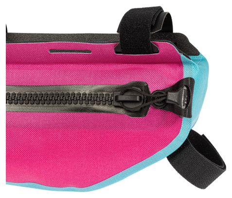 Ortlieb Frame Pack Toptube Rahmentasche | 3 l | Blau/Rosa