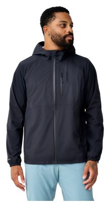 Brooks Canopy Wasserdichte Jacke für Herren, Schwarz