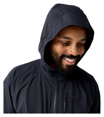 Brooks Canopy Wasserdichte Jacke für Herren, Schwarz