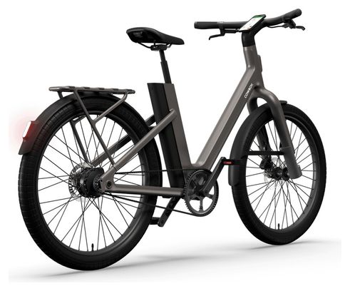 Vélo de Ville Electrique Cowboy Cross ST Courroie Mono Vitesse 540Wh 27.5'' Gris