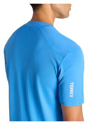Camiseta de manga corta adidas Terrex Xperior Climacool+ azul para hombre