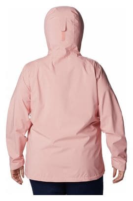 Columbia Women's Earth Explorer Pink Waterproof Jacket