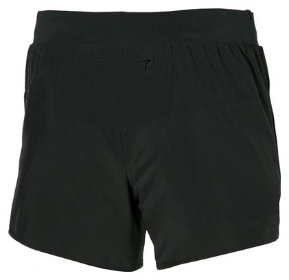 Pantalones cortos Mizuno Alpha 4.5in negro mujer