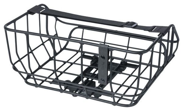 Basil Portland MIK 25L Rear Bike Basket Black Matte