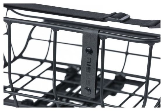 Basil Portland MIK 25L Rear Bike Basket Black Matte