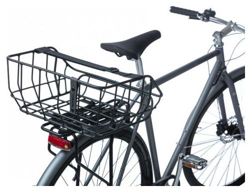 Basil Portland MIK 25L Rear Bike Basket Black Matte