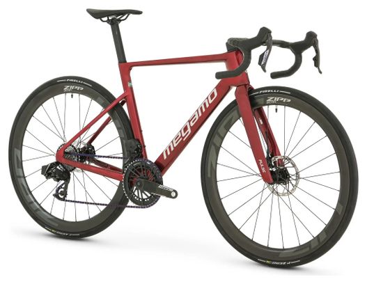 Bicicletta da strada Megamo Pulse 04 Sram Force AXS 12V 700 mm Rosso 2026