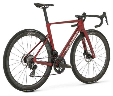Bicicletta da strada Megamo Pulse 04 Sram Force AXS 12V 700 mm Rosso 2026