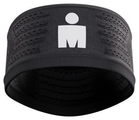 Cinta para la cabeza Compressport On/Off Ironman 2026, negra