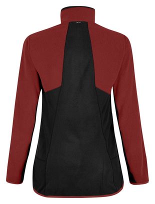 Women's Salewa Paganella Polarlite Fleece Red/Black