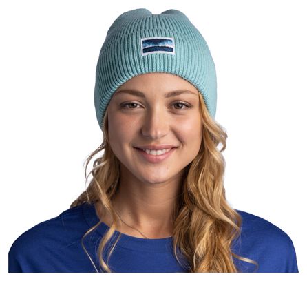 Unisex Buff Knitted Drisk Surfrider Beanie Blau