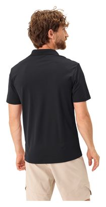 Vaude Essential Polo Korte Mouw Zwart