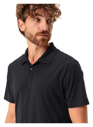 Vaude Essential Polo Korte Mouw Zwart