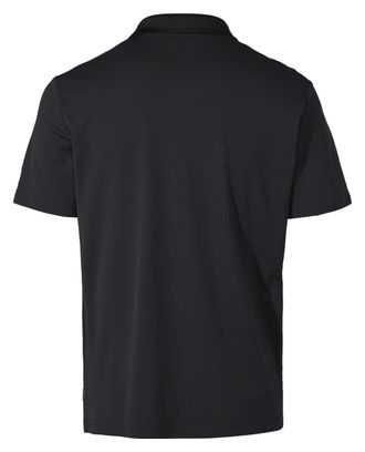 Vaude Essential Polo Korte Mouw Zwart