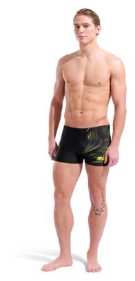 Arena Foliage Badehose Schwarz/Grün für Herren