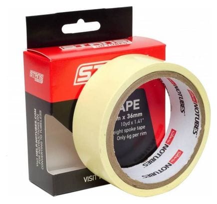 Stan's NoTubes - Fond de jante  Yellow Tape  36mm (10YD)