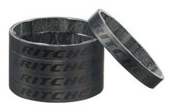 Ritchey 1-1 / 8 &#39;&#39; Carbon Spacer (x5) Schwarz