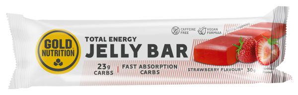 GoldNutrition Jelly Bar Strawberry 30g