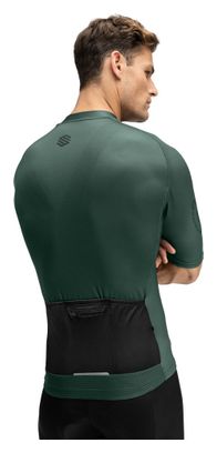 Maillot vélo manches courtes homme Cyclisme M2 Dirty Road Vert Armée