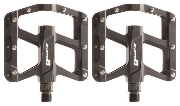 Coppia di Flat Parts 8.3 Pedali Criminal Nero
