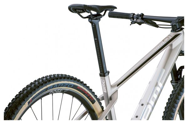 VTT Semi-Rigide BMC Twostroke 01 Three Sram GX Eagle 12V 29'' Gris Arctic Silver Prisma 2023