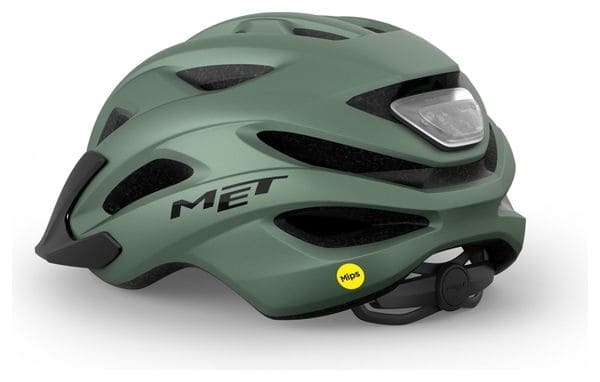 MET Crossover Mips Sage Matt Helmet