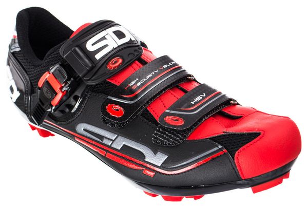 Zapatillas MTB Sidi Eagle 7 Negro Rojo Alltricks.es