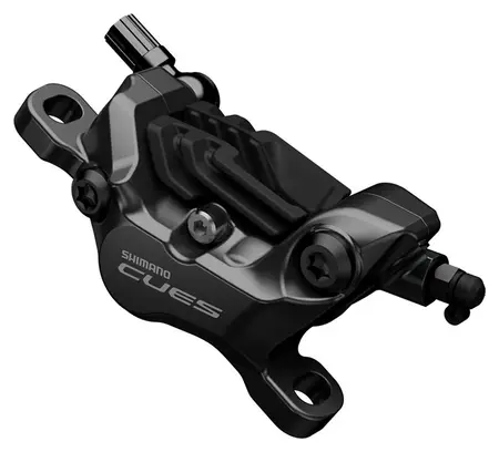 Pinza de freno de disco hidráulico Shimano Cues BR-U8020 Post Mount (4 pistones) Negro