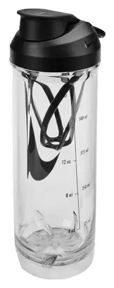 Shaker 700 ml Nike TR Recharge 2.0 Transparent Noir