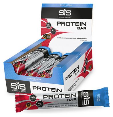 SIS Cookies &amp; Cream Protein Bar 64g