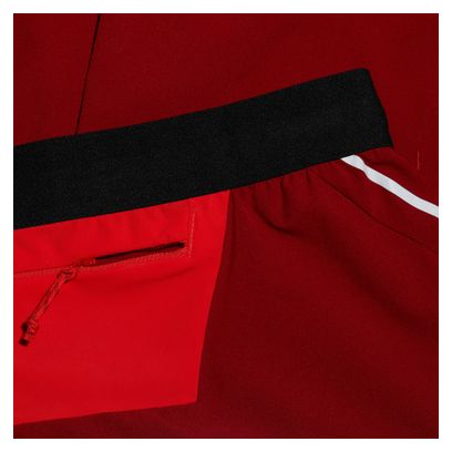 Pantaloncini da corsa Mammut Aenergy rossi da uomo