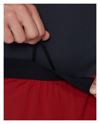 Pantaloncini da corsa Mammut Aenergy rossi da uomo