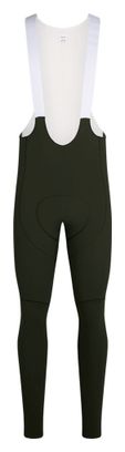 Rapha Pro Team Winter III Lange Radhose mit Trägern, grün/weiß, Herren