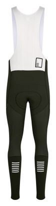 Rapha Pro Team Winter III Lange Radhose mit Trägern, grün/weiß, Herren