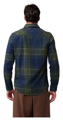 Chemise Manches Longues Fox Traildust Bleu/Vert